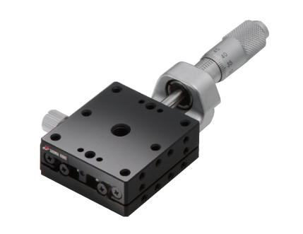 Łożysko EXC 40X40mm, stalowe, stolik osi X, mikrometr na środku, +/-6.5mm, gwinty 6-32 — zdjęcie produktu, nr katalogowy TSD-401CUU
