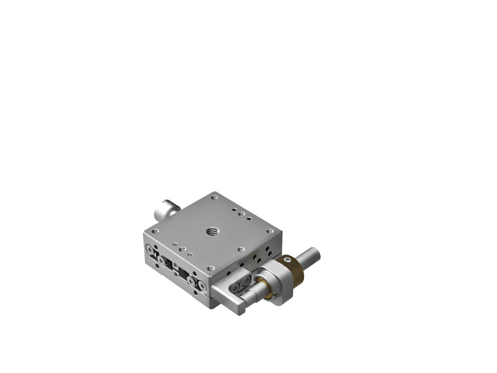 Łożysko EXC 40X40mm, ze stali nierdzewnej, stolik osi X, śruba sześciokątna boczna, +/-6.5mm, gwinty M3 — zdjęcie produktu, nr katalogowy TSDH-401SFP