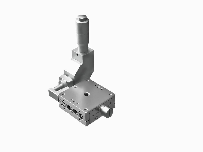 Łożysko EXC 40X40mm, ze stali nierdzewnej, stolik osi X, mikrometr boczny 90°, +/-6.5mm, gwinty M3, prawoskrętne — zdjęcie produktu, nr katalogowy TSDH-401SRDL