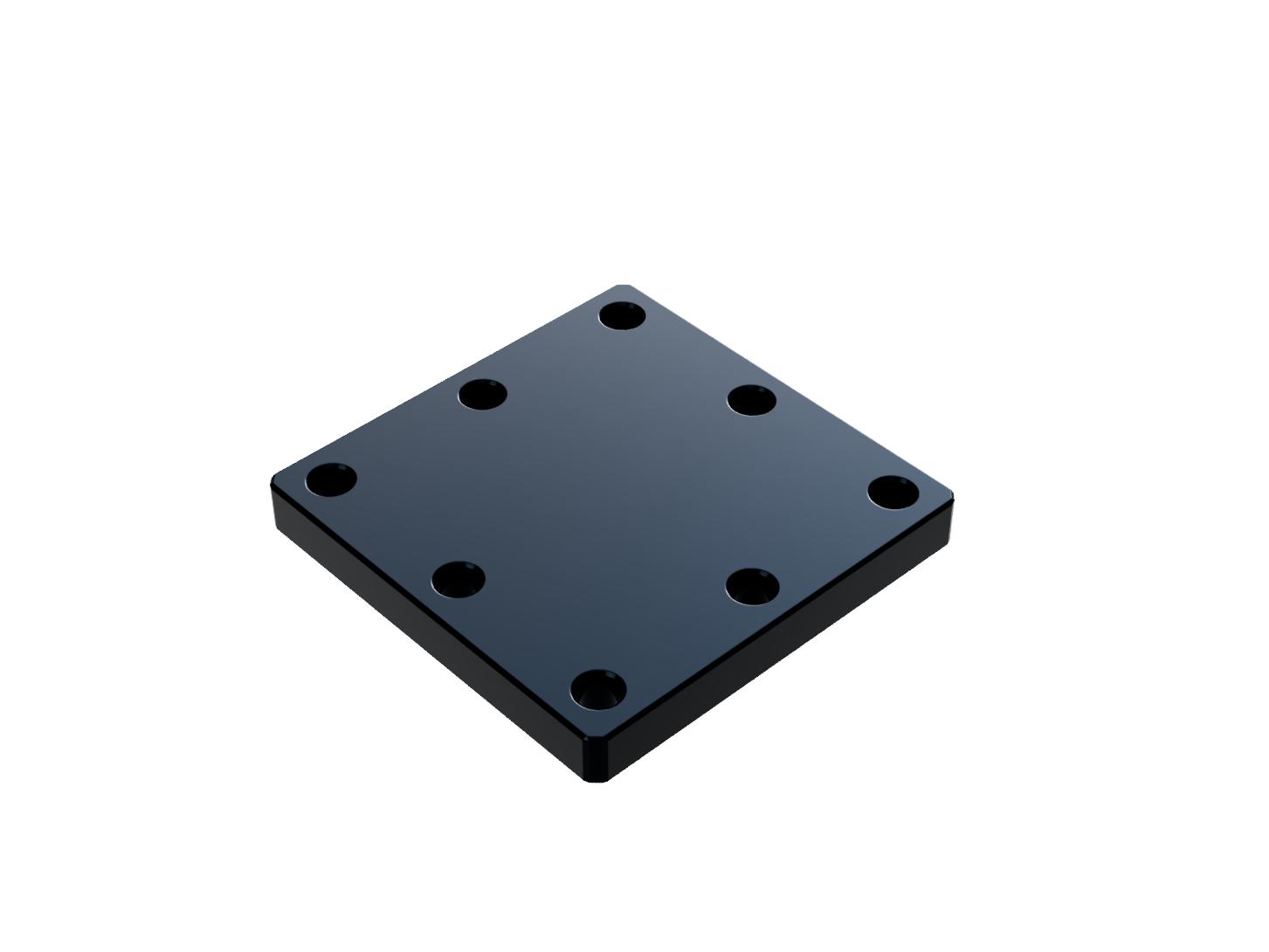 Dystans 40mm x 40mm x 5mm — zdjęcie produktu, nr katalogowy MSP-4005