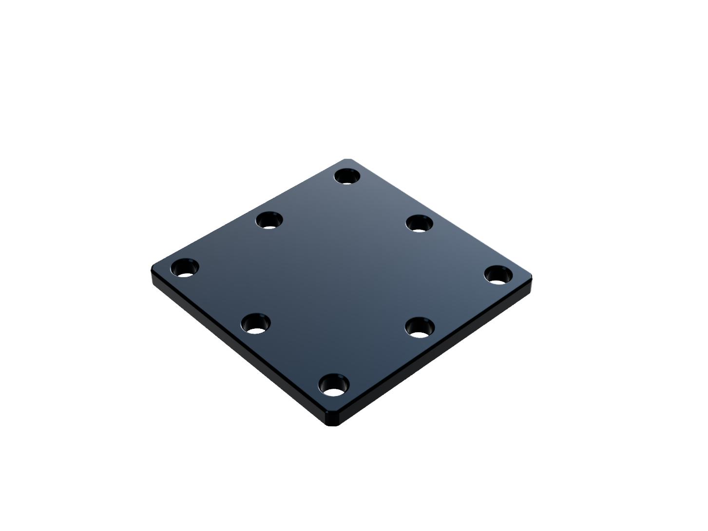 Dystans 40mm x 40mm x 3mm — zdjęcie produktu, nr katalogowy MSP-4003