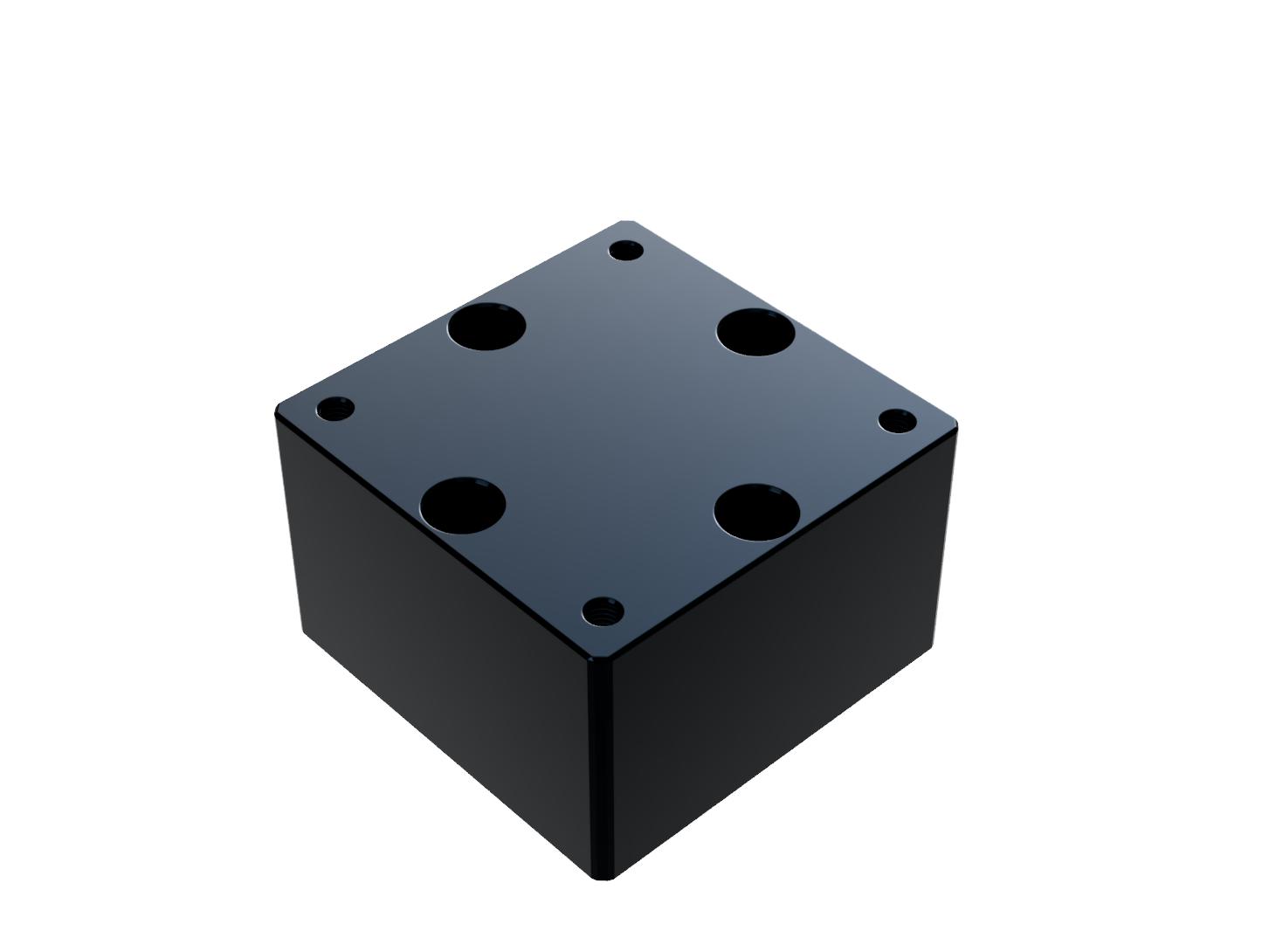 Dystans 40mm x 40mm x 25mm — zdjęcie produktu, nr katalogowy MSP-4025A