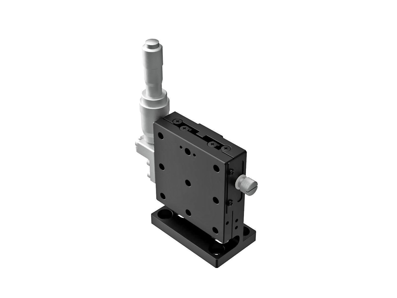 Łożysko EXC 65X65mm, stalowe, stolik Z-osi, (pionowa platforma/horyzontalna baza) boczny mikrometr różnicowy, +/-6.5mm, gwint 1/4-20 — zdjęcie produktu, nr katalogowy TSD-653LDMUU
