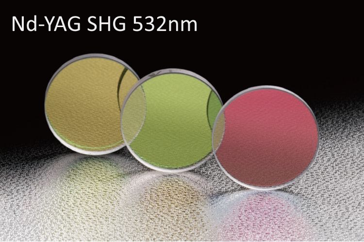 Lustra Nd-YAG do lasera, SHG, 532nm — zdjęcie produktu, nr katalogowy ND-YAG SHG 532