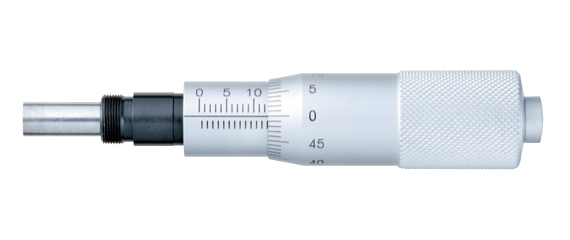 Głowica mikrometryczna 25mm, płaski węglikowy czubek, średnica trzpienia 10mm — zdjęcie produktu, nr katalogowy SHN2-25