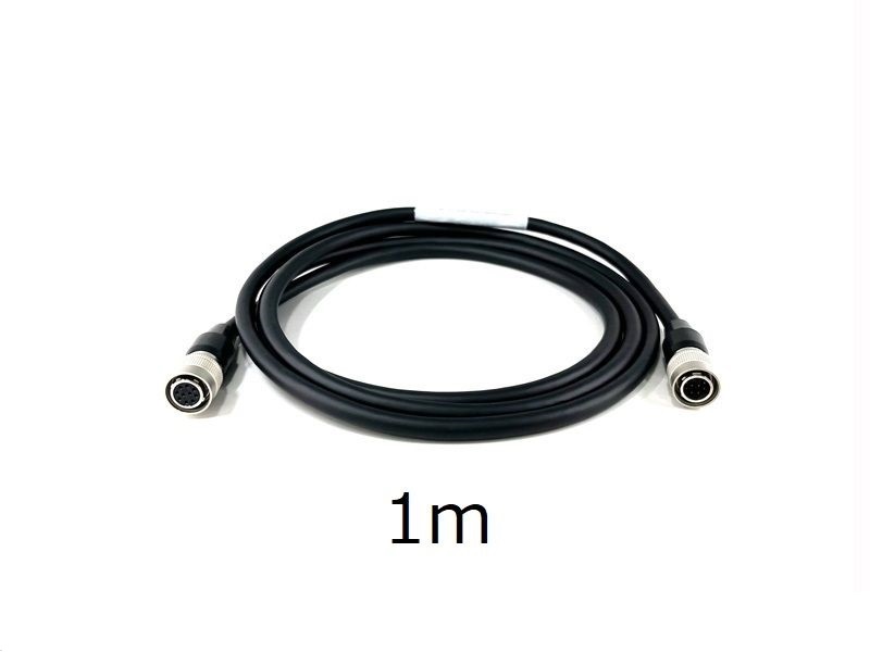 Kabel łączący w formie łańcucha z zasilaniem przelotowym, do stolików serii SBIS, 1M — zdjęcie produktu, nr katalogowy HR10HR10P-RC-1
