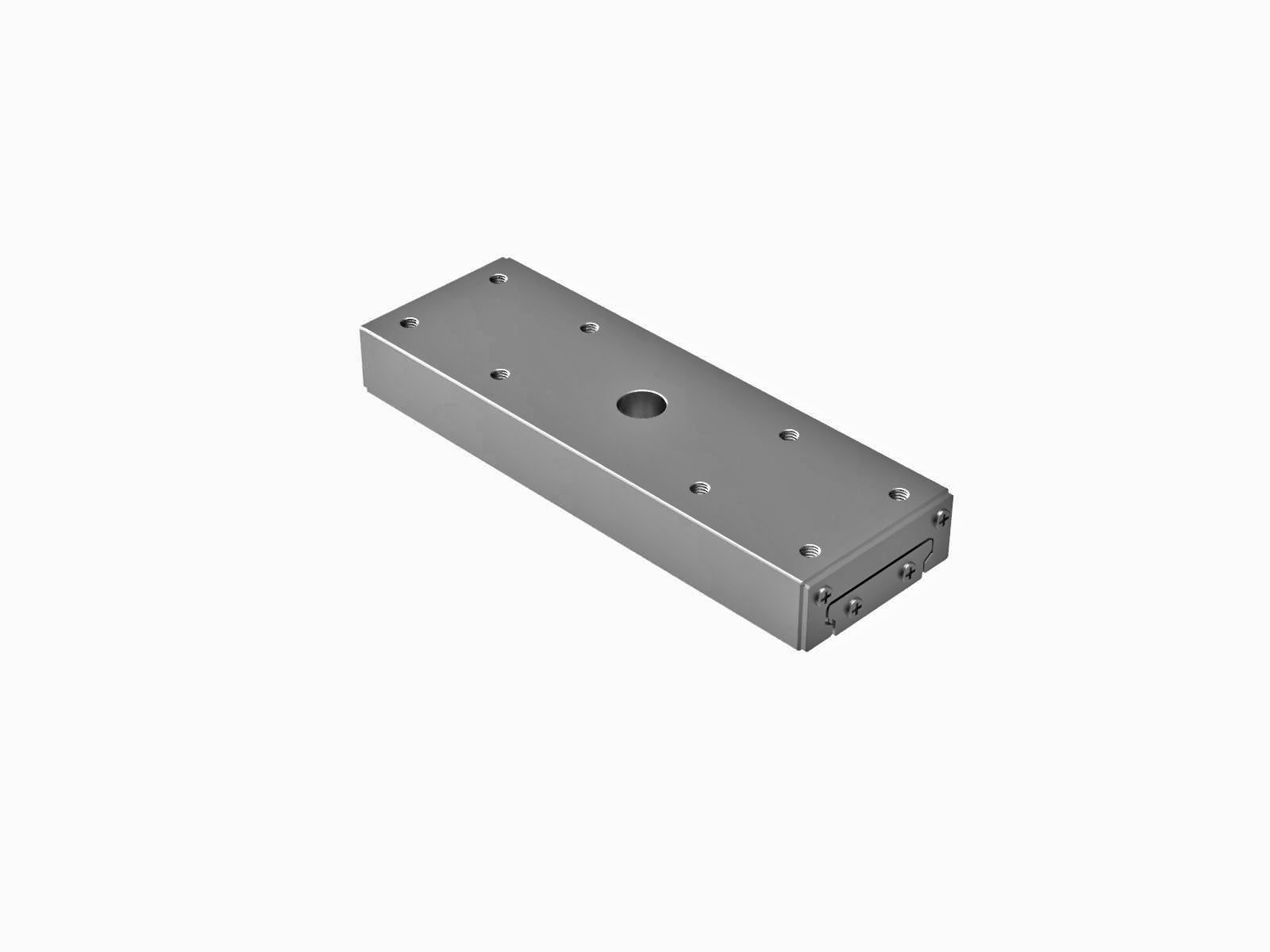 Łożysko EXC 30X90mm, ze stali nierdzewnej, suwak w osi X, (swobodne przesuwanie), +/-27mm, gwinty M3 — zdjęcie produktu, nr katalogowy IPWS-F3090