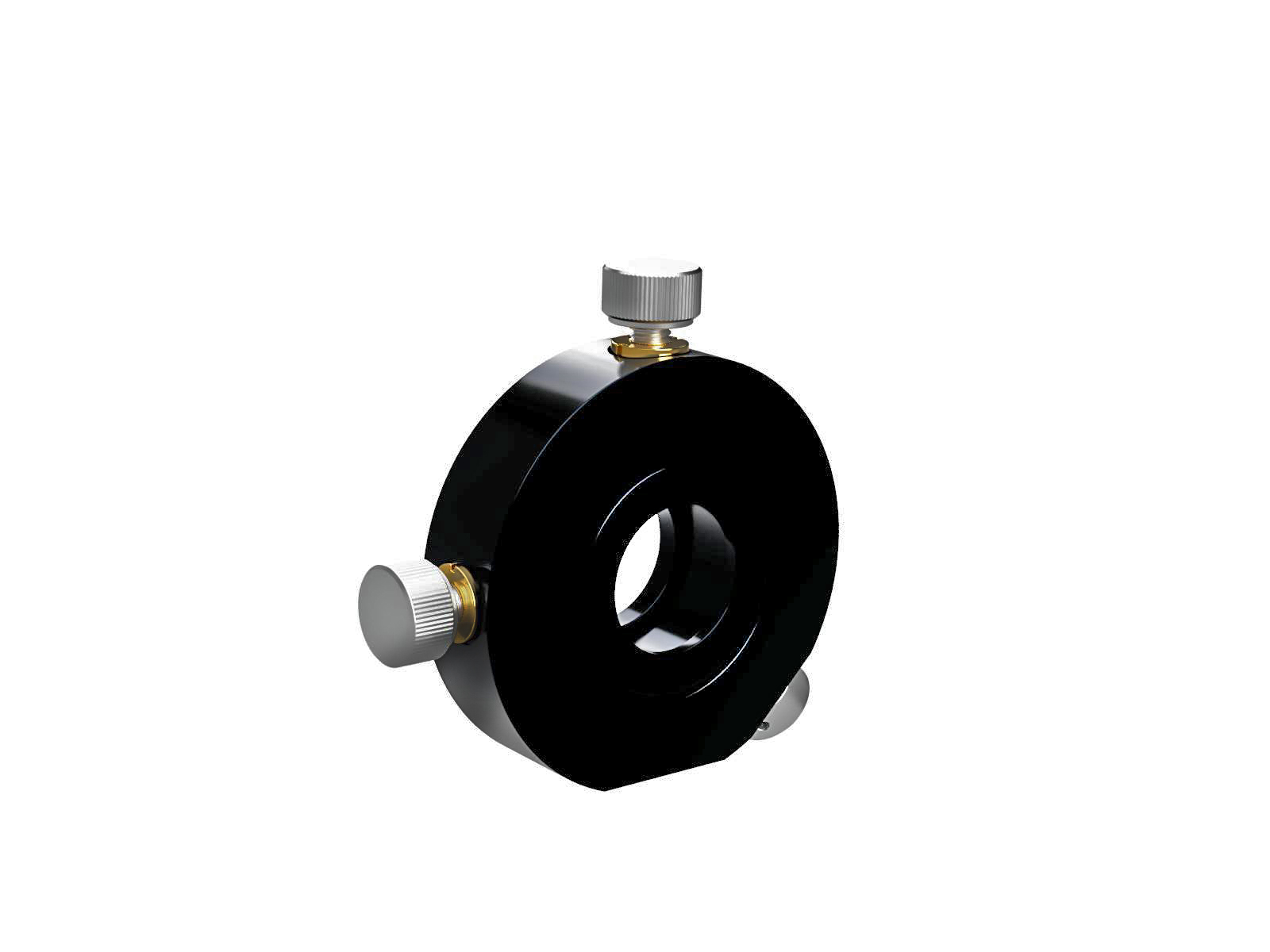 Uchwyt soczewki w dwóch osiach z gwintami 8-32UNC dla 25.4mm — zdjęcie produktu, nr katalogowy LHCM-25.4-UU