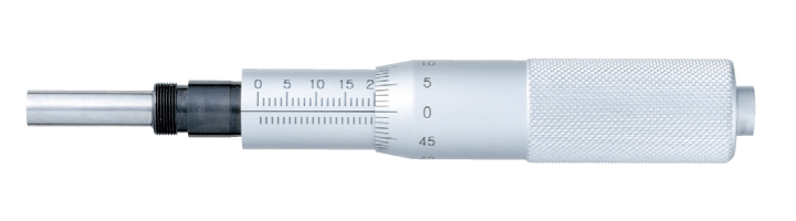 Głowica mikrometryczna 40mm, płaski węglikowy czubek, średnica trzpienia 10mm — zdjęcie produktu, nr katalogowy SHN2-40