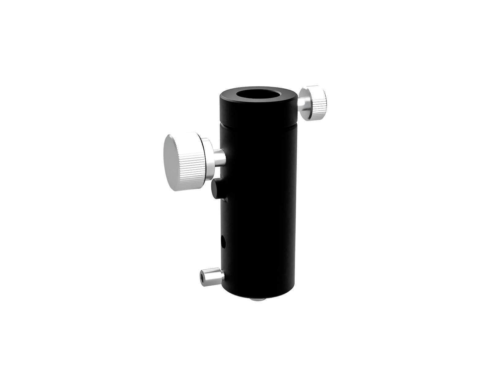 Wysokostabilny uchwyt słupka z zapadką kulkową M6, wysokość 50mm — zdjęcie produktu, nr katalogowy BRS-12-50-M6