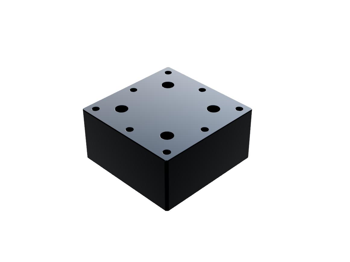 Dystans 60mm x 60mm x 30mm — zdjęcie produktu, nr katalogowy MSP-6030C