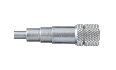 Głowica mikrometryczna o skoku 6.5mm, kompatybilna z próżnią, płaska końcówka węglikowa, średnica trzpienia 6mm — zdjęcie produktu, nr katalogowy SHTS1-6.5
