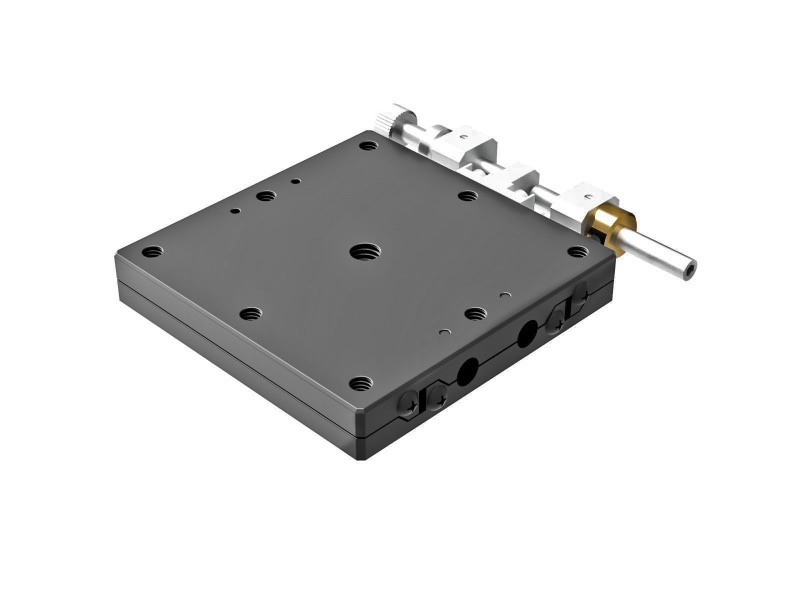 Łożysko EXC 60X60mm, stalowe, stolik osi X, śruba sześciokątna boczna, +/-6.5mm, gwinty M4, prawoskrętny — zdjęcie produktu, nr katalogowy TSDT-601SRFP