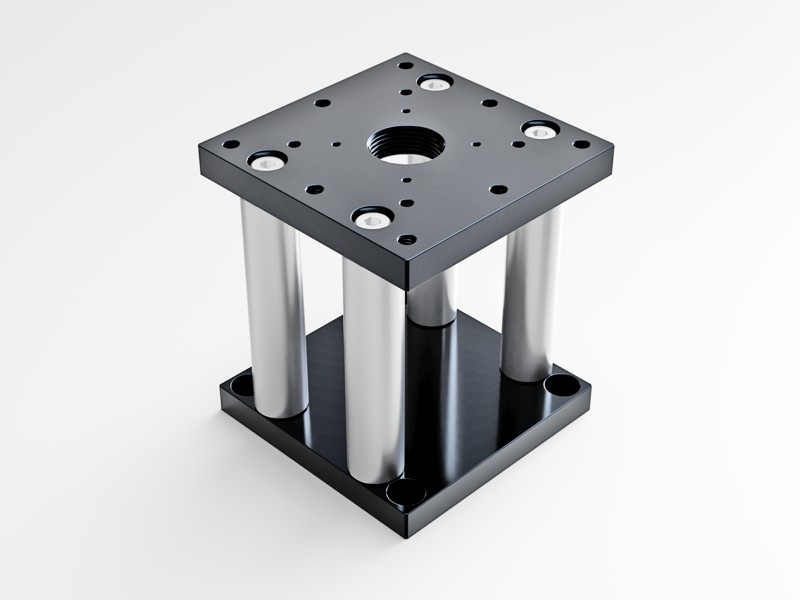 Platforma regulowana wysokościowo 60mm x 60mm — zdjęcie produktu, nr katalogowy SP-124-1
