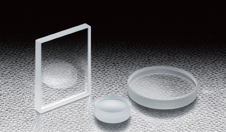Ekonomiczny model — Płaska optyczna 25.4mm, grubość 5mm — zdjęcie produktu, nr katalogowy S-OFBP-25.4C05-10