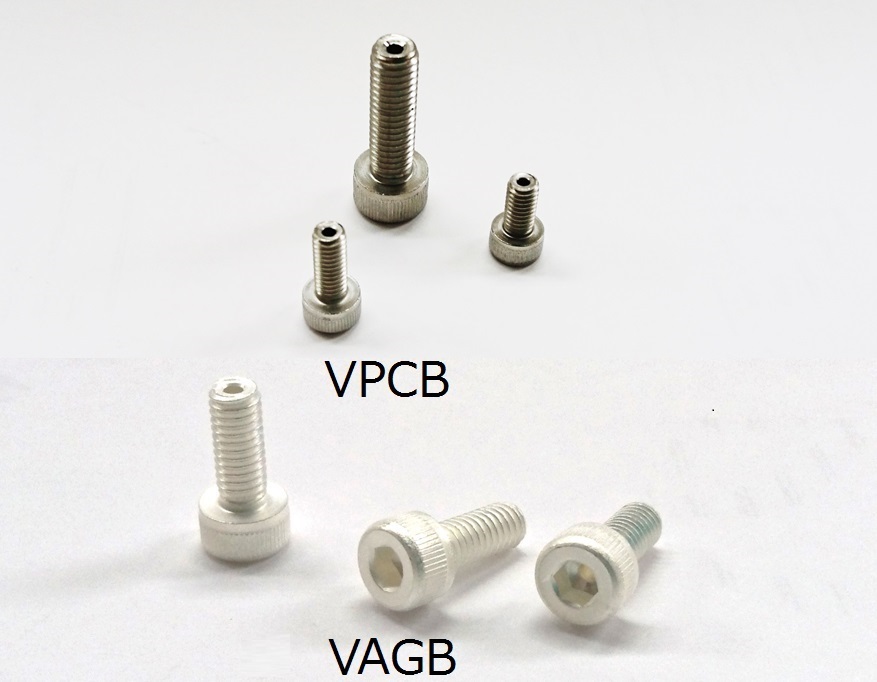 Śruba z łbem sześciokątnym M4x16, kompatybilna z próżnią — zdjęcie produktu, nr katalogowy VPCB-6-16