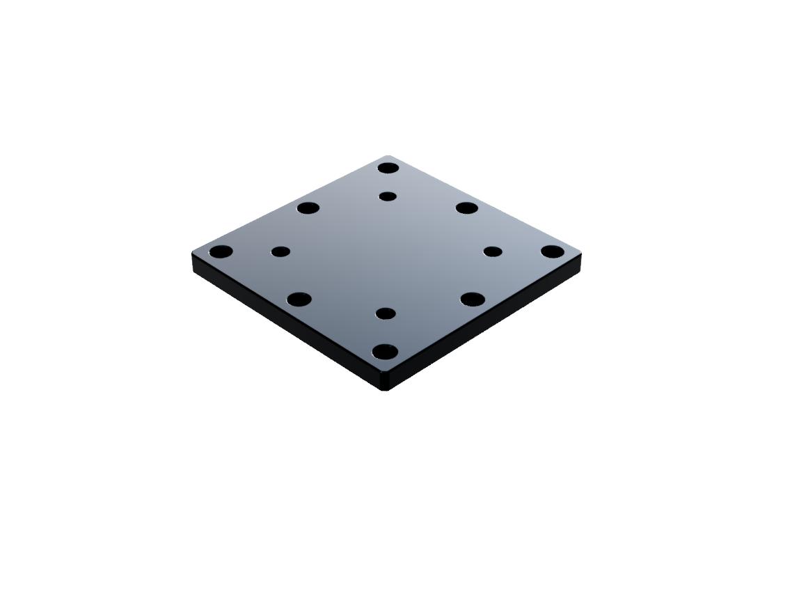 Dystans 60mm x 60mm x 5mm — zdjęcie produktu, nr katalogowy MSP-6005