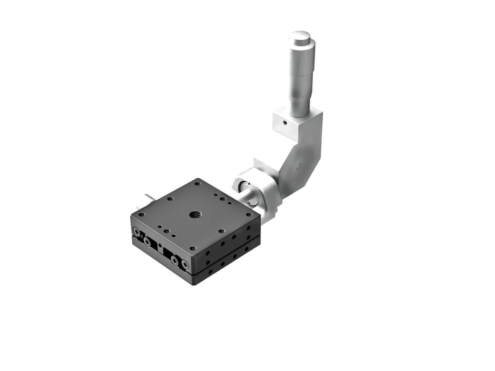 Łożysko EXC 40X40mm, stalowe, stolik X-Axis, mikrometr centralny 90°, +/-6.5mm, gwinty 6-32 — zdjęcie produktu, nr katalogowy TSD-401CDLUU