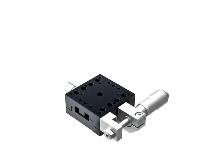 Łożysko krzyżowe 40X40mm, aluminiowe, stolik osi X, mikrometr boczny, +/-6.5mm, gwinty 6-32 — zdjęcie produktu, nr katalogowy TAM-401SUU