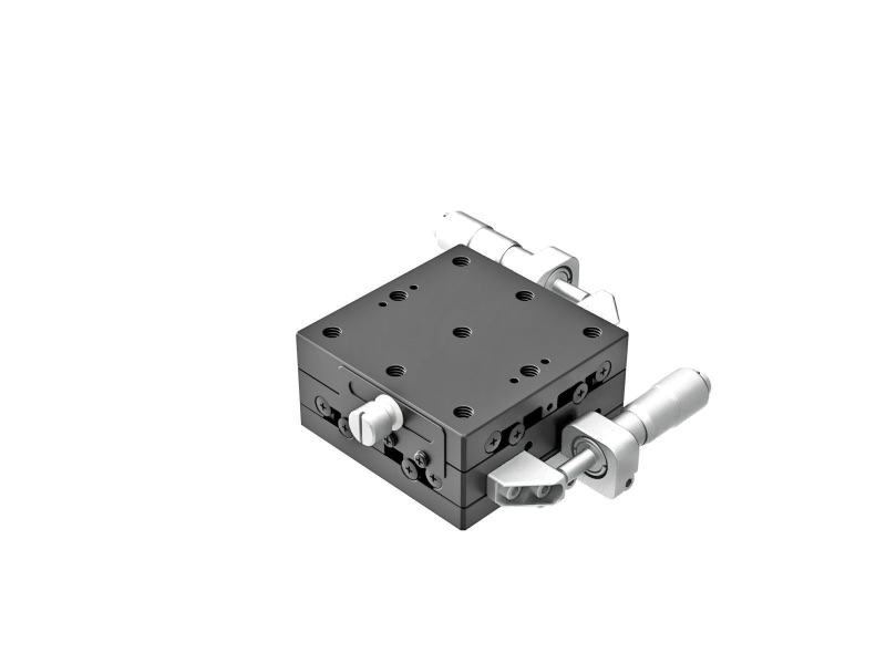 Łożysko EXC 65X65mm, stalowe, stolik XY, boczny mikrometr, +/-6.5mm, gwinty 1/4-20 — zdjęcie produktu, nr katalogowy TSD-652SUU