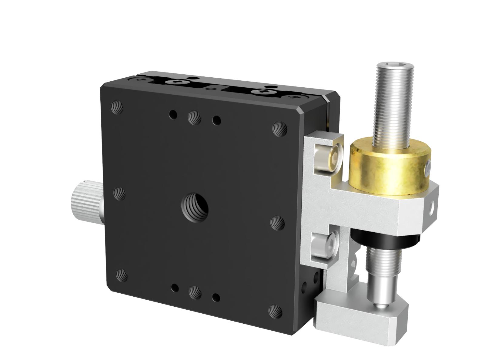 Łożysko EXC 40X40mm, stalowe, stolik Z-osi, (pionowa platforma/baza) boczna śruba sześciokątna, +/-6.5mm, gwint M3 — zdjęcie produktu, nr katalogowy TSD-401SZFP