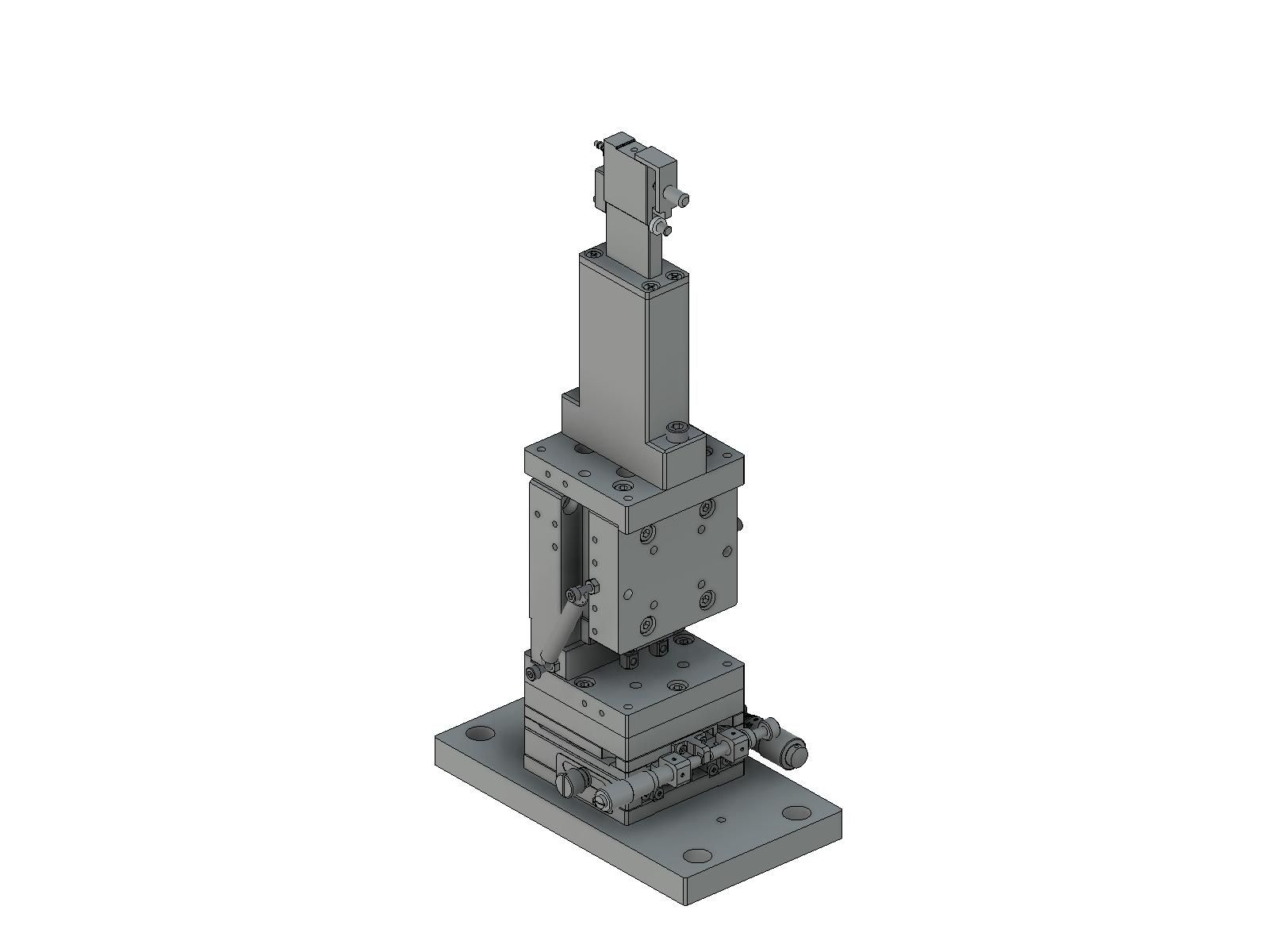 Jednostka centrowania z pionowym czujnikiem kontaktowym – 10 × 10 mm — zdjęcie produktu, nr katalogowy CEUT-VRT-10