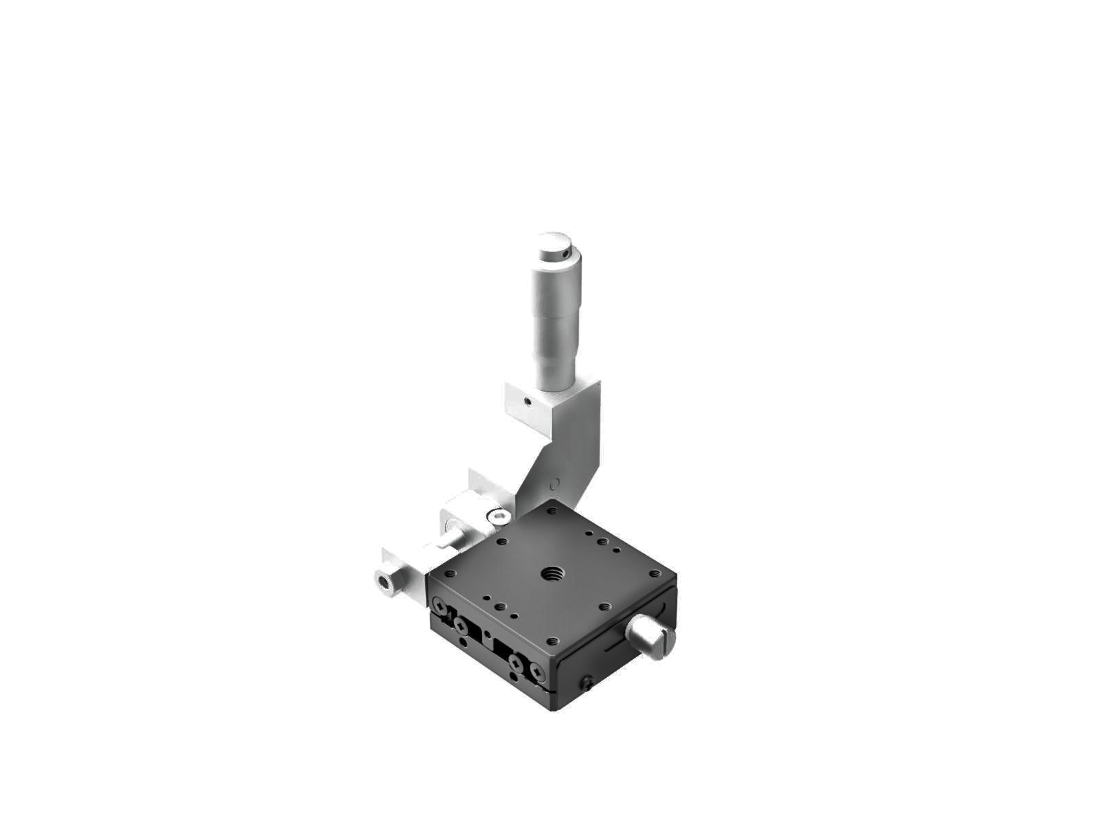 Łożysko EXC 40X40mm, stalowe, stolik X-Axis, mikrometr boczny 90°, +/-6.5mm, gwinty M3, prawoskrętny — zdjęcie produktu, nr katalogowy TSD-401SRDL