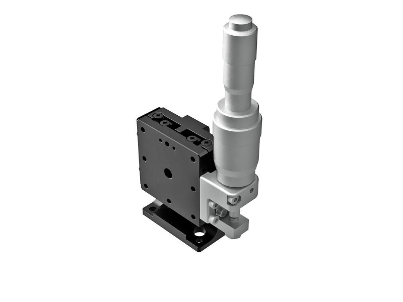 Łożysko EXC 40X40mm, stalowe, stolik Z-Axis, (platforma pionowa/baza pozioma) mikrometr różnicowy, +/-6.5mm, gwinty M3, prawoskrętny — zdjęcie produktu, nr katalogowy TSD-403RLDM