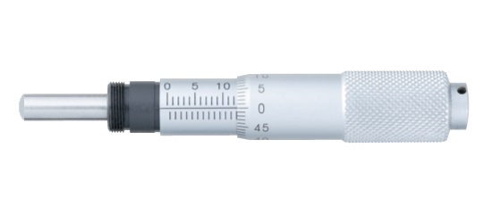 25mm Skok Głowicy mikrometrycznej, Okrągła końcówka, 9.5mm Średnica trzonka — zdjęcie produktu, nr katalogowy SHS2-25-SR4