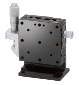 Łożysko EXC 40X40mm, stalowe, stolik Z-osi, (pionowa platforma/horyzontalna podstawa) mikrometr boczny, +/-6.5mm, gwinty M3 — zdjęcie produktu, nr katalogowy TSD-403L