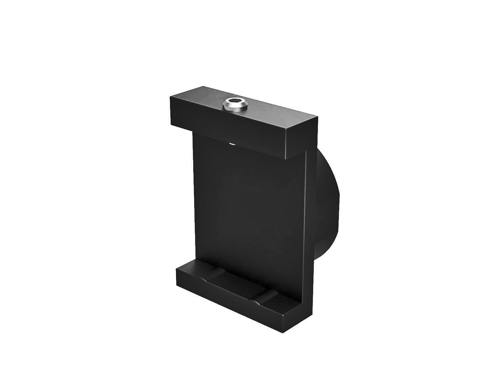 Adapter optyczny kwadratowy 25.4mm do mocowań lustra 25.4mm — zdjęcie produktu, nr katalogowy MHG-25.4SMAD