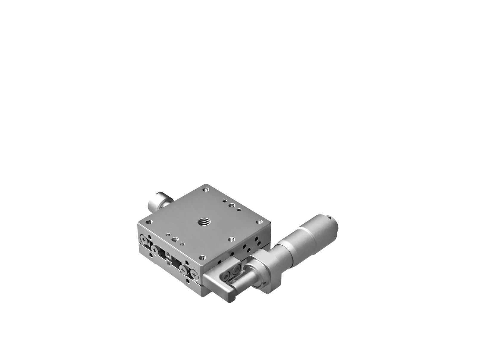 Łożysko EXC 40X40mm, ze stali nierdzewnej, stolik osi X, mikrometr boczny, +/-6.5mm, gwinty M3 — zdjęcie produktu, nr katalogowy TSDH-401S