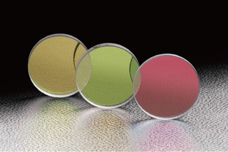 Płytkowe lustro półprzepuszczalne do linii laserowej, średnica 50mm, 248-266nm — zdjęcie produktu, nr katalogowy PSMH-50C08-10W-248/266