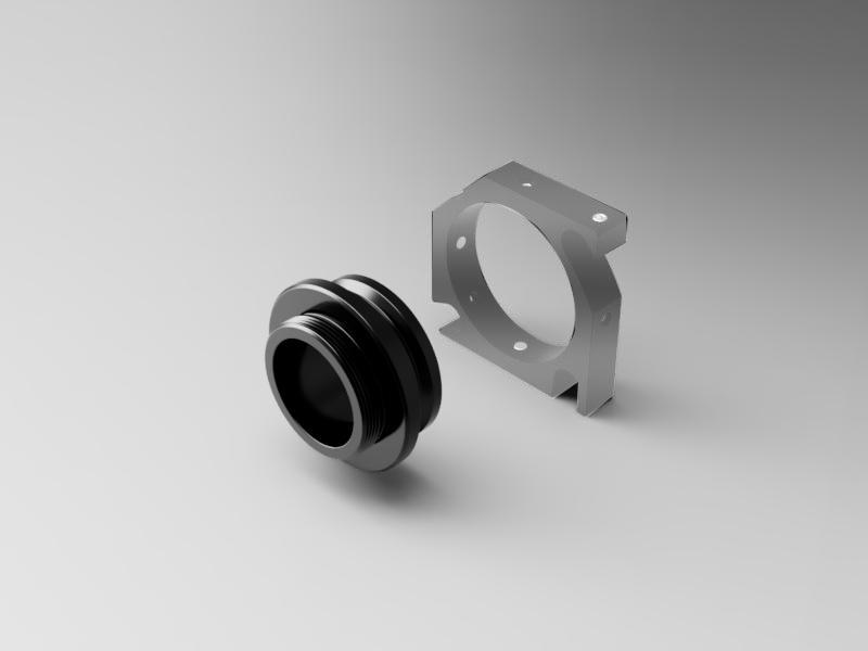Adapter C-mount do klatki — zdjęcie produktu, nr katalogowy C30-CMA-EXT