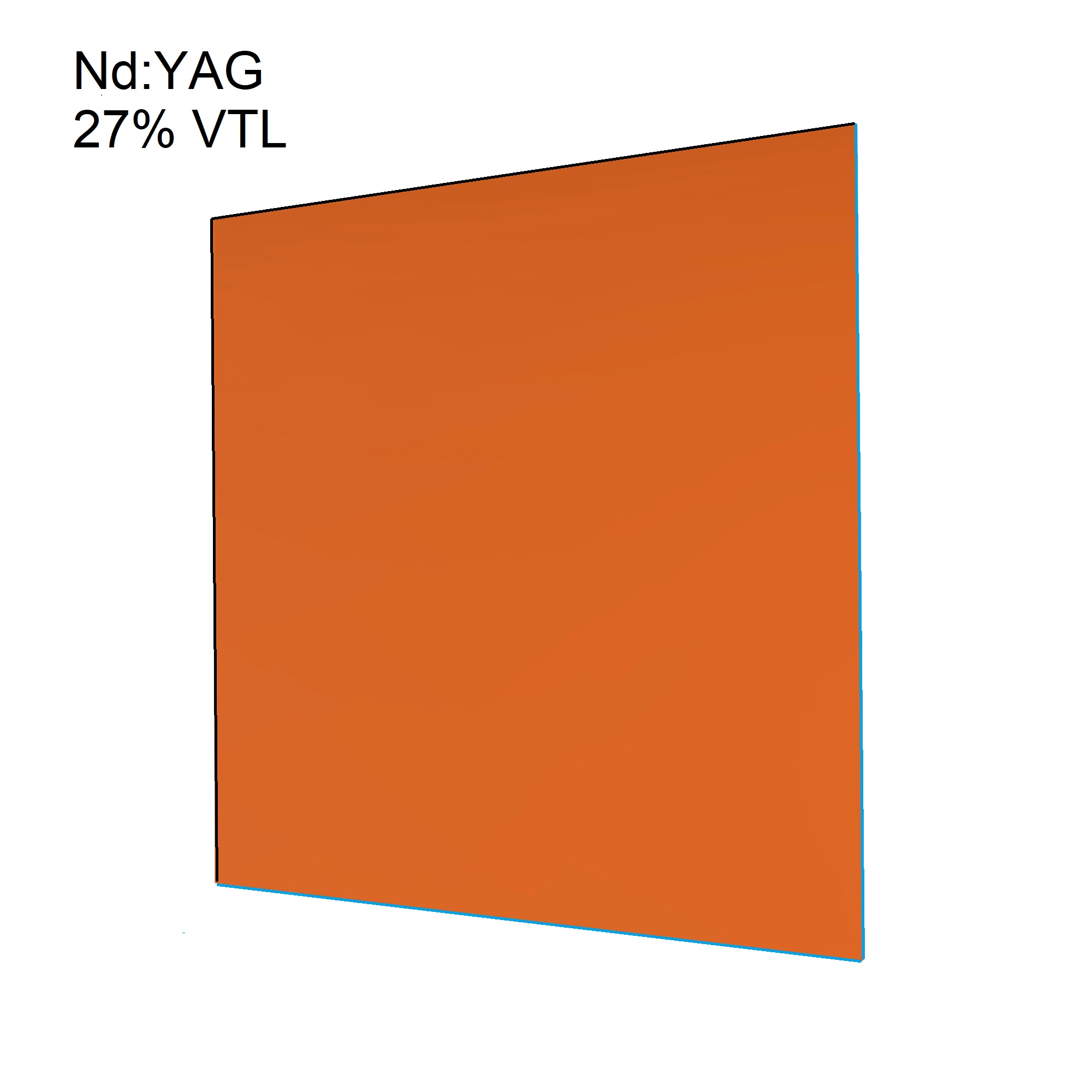 Okna bezpieczeństwa laserowego dla Nd:YAG (266-355nm, 532nm, 1064nm) (YL-YAG)