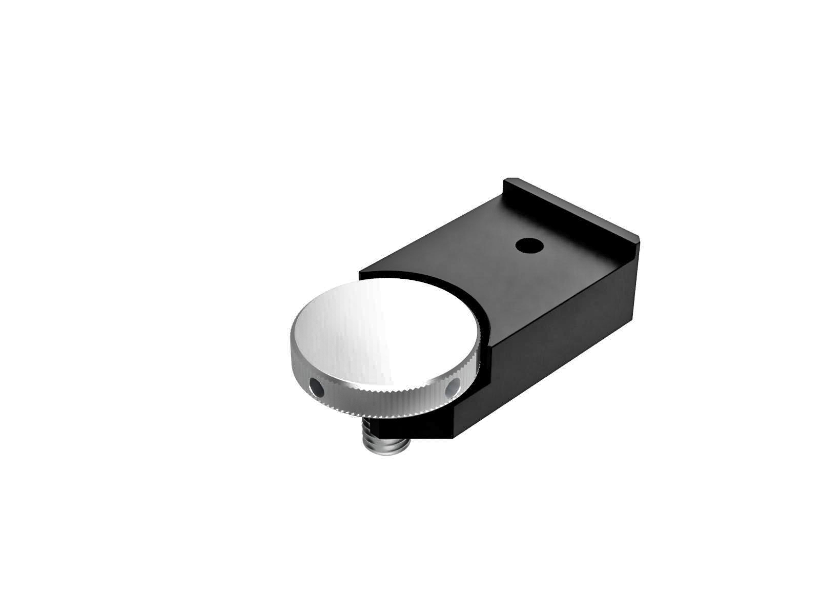 Płyta podstawowa do kinetycznych uchwytów luster calowych 50mm — zdjęcie produktu, nr katalogowy MHG-50BPU