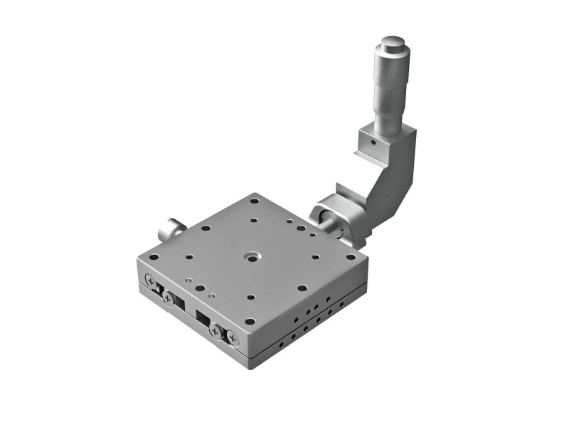 Łożysko EXC 60X60mm, ze stali nierdzewnej, stolik osi X, mikrometr centralny 90°, +/-6.5mm, gwinty M4 — zdjęcie produktu, nr katalogowy TSDH-601CDL