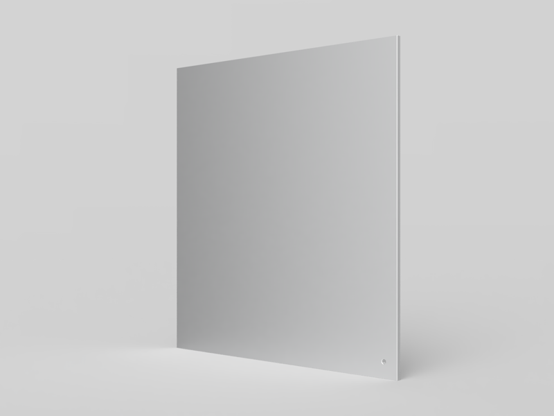 Płyta osłony światła 200 x 200mm z białym wykończeniem — zdjęcie produktu, nr katalogowy BBP-200