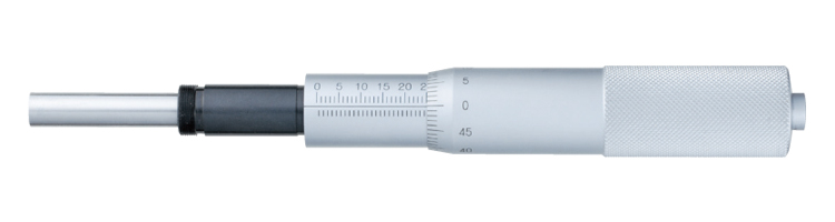 Głowica mikrometryczna 50mm, płaski węglikowy czubek, średnica trzpienia 12mm — zdjęcie produktu, nr katalogowy SHH2-50