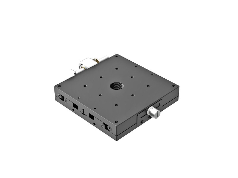 Łożysko EXC 100X100mm, stalowe, stolik osi X, śruba sześciokątna boczna, +/-12.5mm, gwinty M4, prawoskrętny — zdjęcie produktu, nr katalogowy TSD-1001SRFP