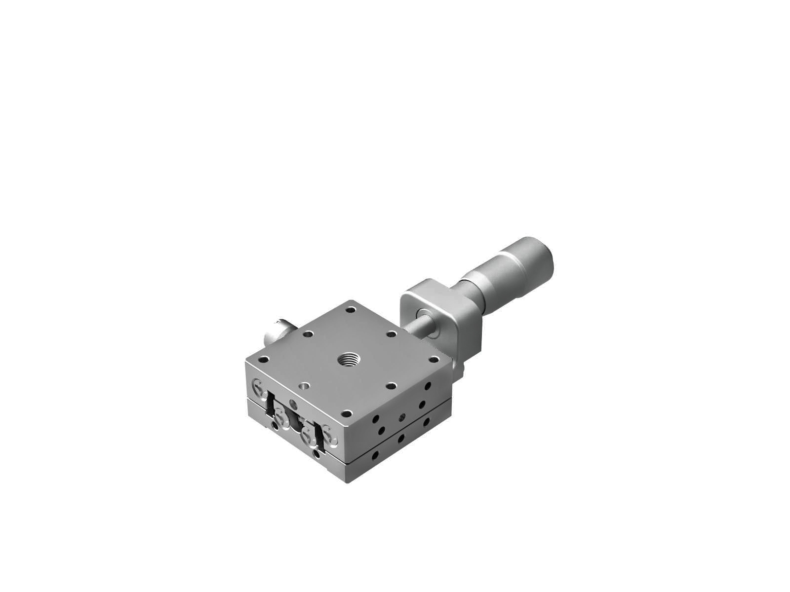 Łożysko EXC 25X25mm, stal nierdzewna, stolik osi X, mikrometr centralny, +/-3mm, gwinty M2 — zdjęcie produktu, nr katalogowy TSDH-251C
