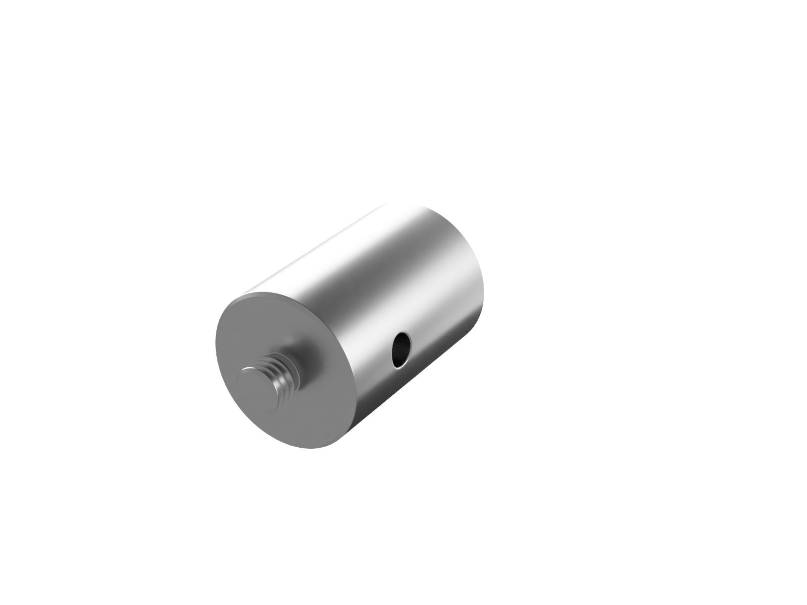 Słupek 20mm M6, wysokość 30mm — zdjęcie produktu, nr katalogowy RO-20-30
