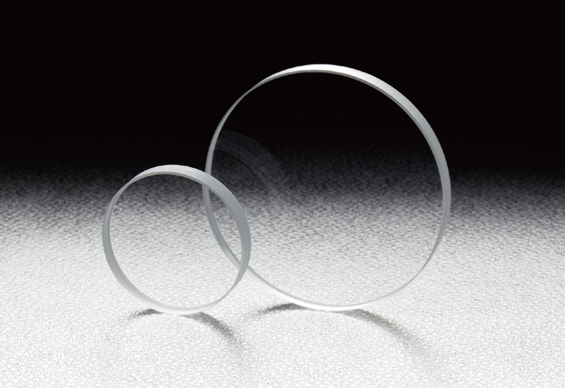Okno syntetyczne z krzemionki topionej bez wody 30mm, grubość 3mm — zdjęcie produktu, nr katalogowy OPNQ-30C03-P