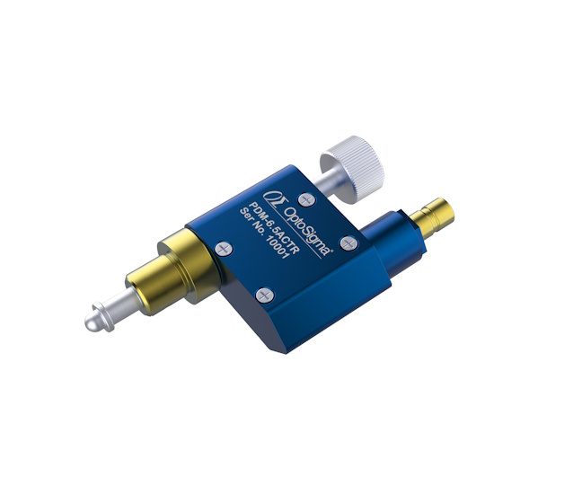 6.5mm Skok Aktuator Piezomotoru, Rozdzielczość 30nm, Obciążenie 1.3kg, Kulisty Koniec — zdjęcie produktu, nr katalogowy PDM-6.5ACTR