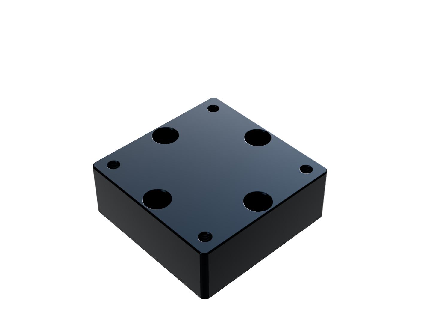 Dystans 40mm x 40mm x 15mm — zdjęcie produktu, nr katalogowy MSP-4015A