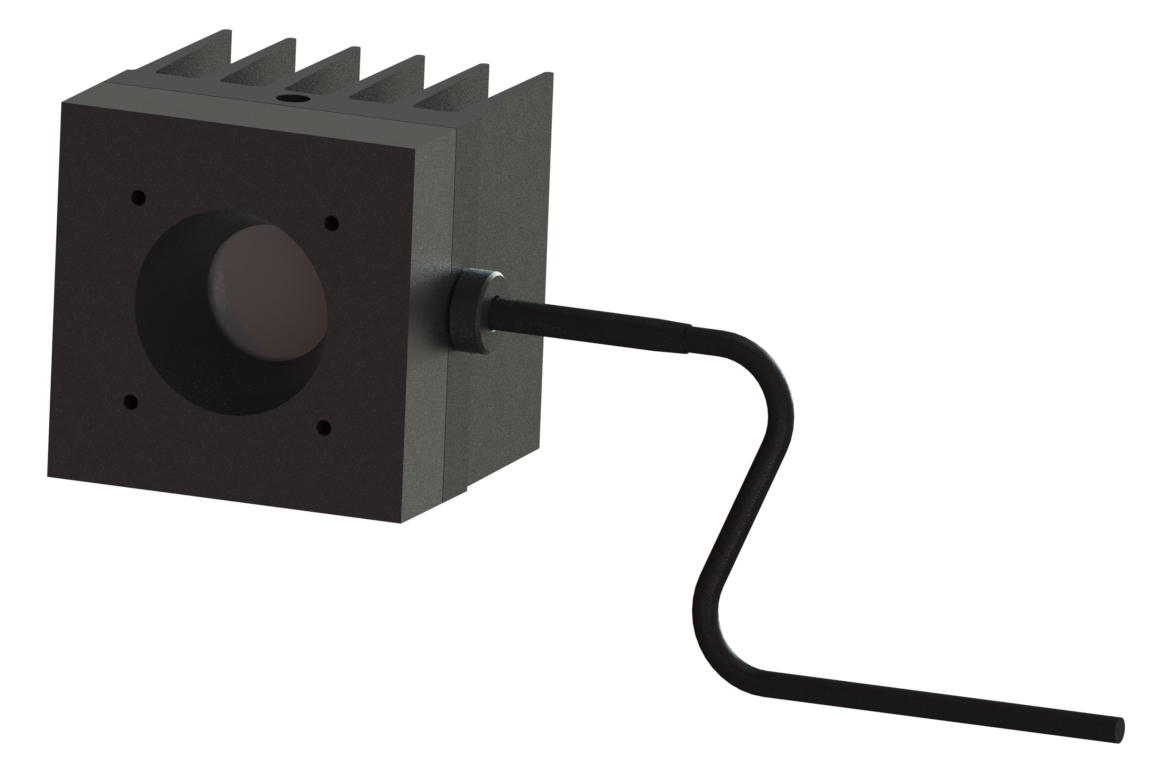Czujnik termiczny szerokopasmowy 40W, 50 mJ - 60 J, 25-mm otwór czujnika, używany z kontrolerem PEM-TS-4.3 — zdjęcie produktu, nr katalogowy PM40-25D-HP