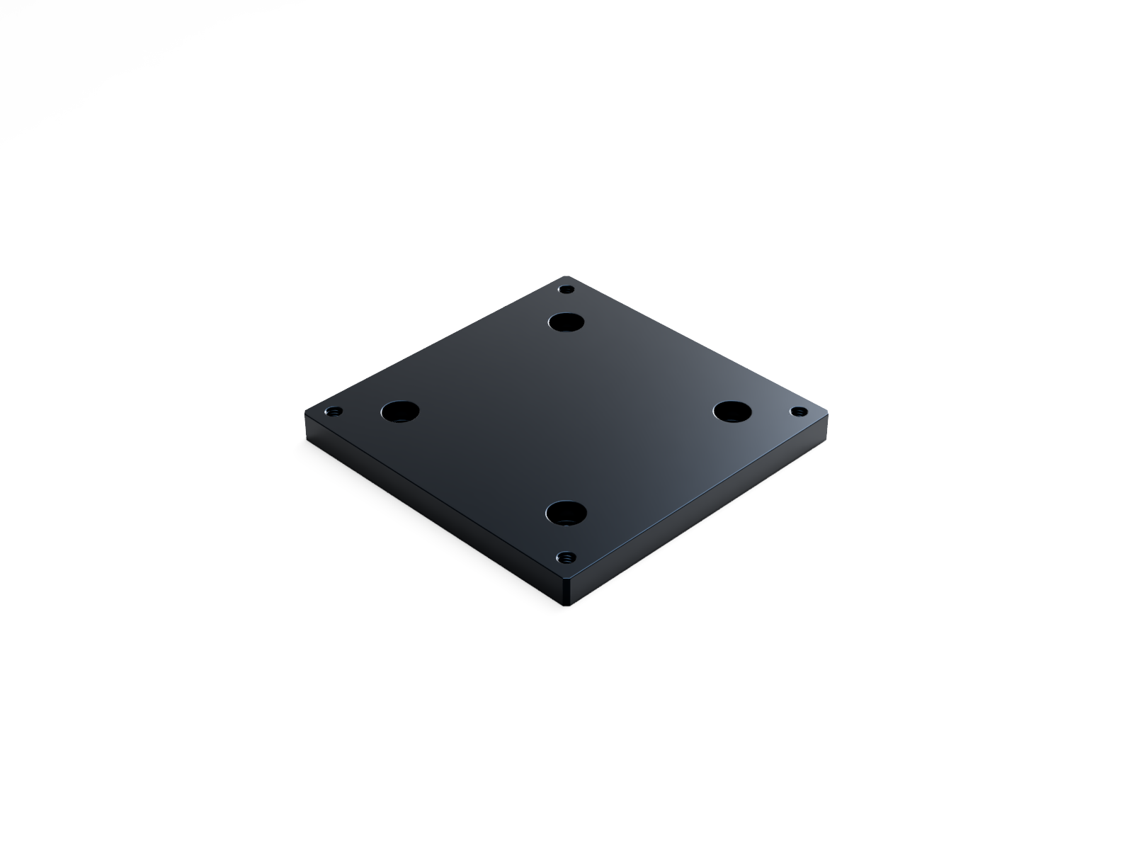 Płyta adapterowa otworowa dla stolików M4 80mm do M4 50mm — zdjęcie produktu, nr katalogowy SP-102-1