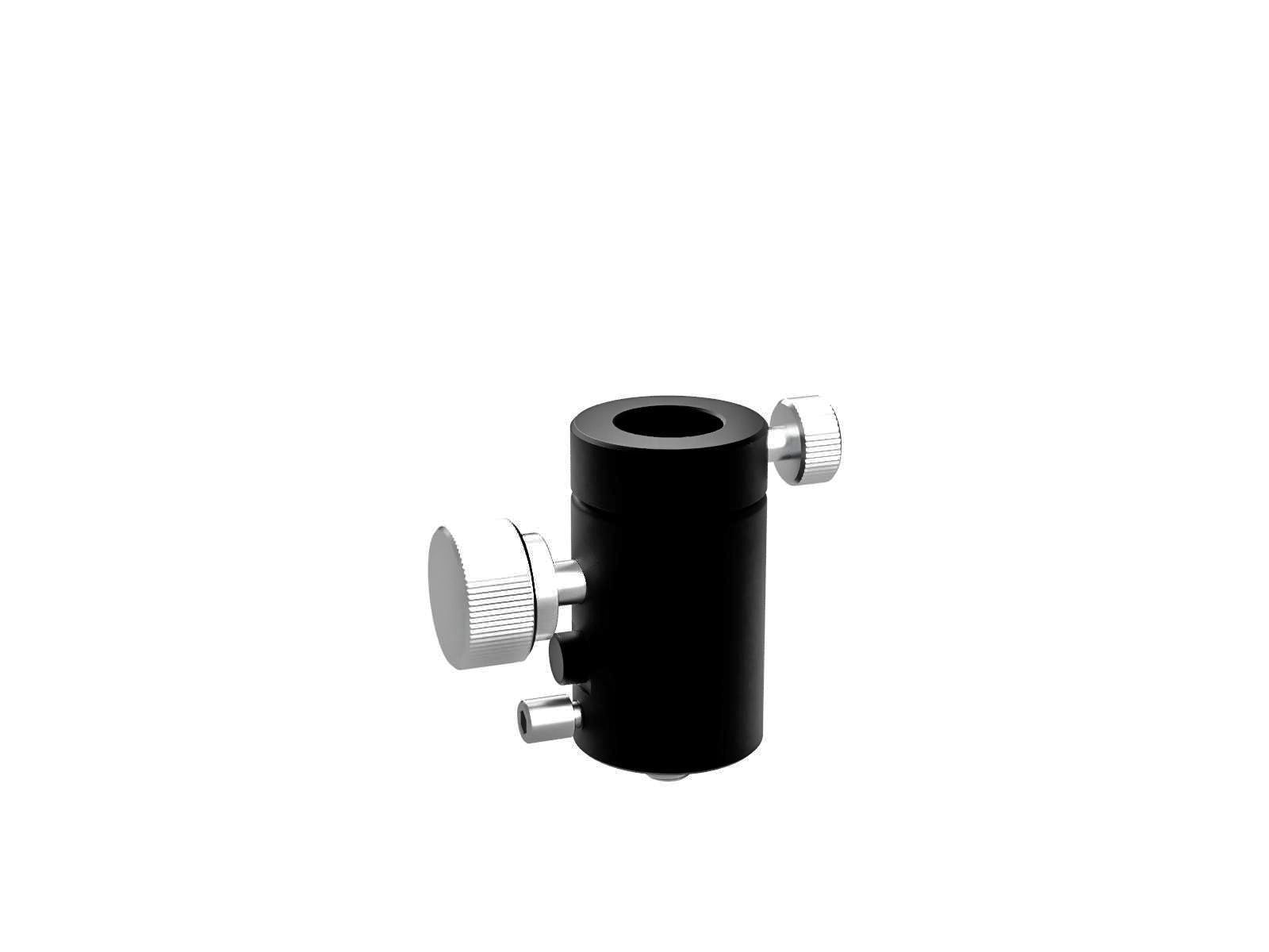 Wysokostabilny uchwyt słupka z zapadką kulkową M6, wysokość 30mm — zdjęcie produktu, nr katalogowy BRS-12-30-M6