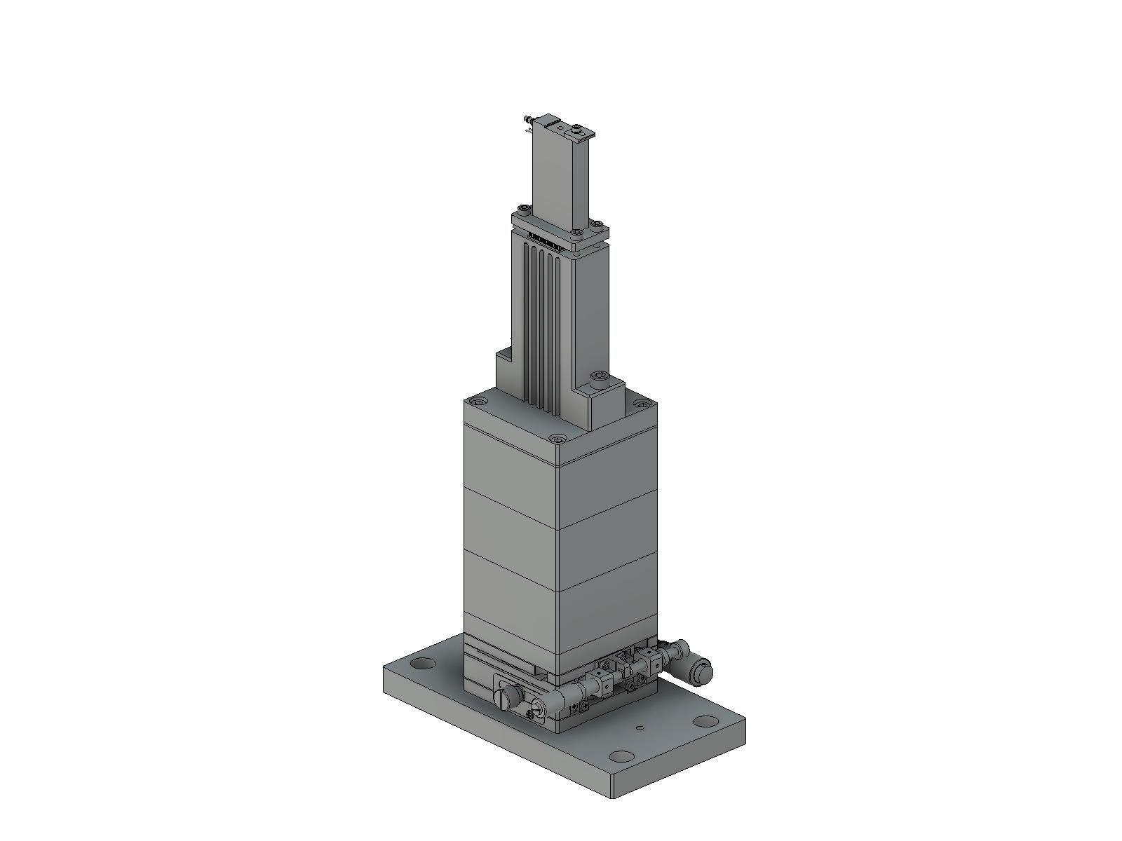 Jednostka centrowania z czujnikiem kontroli temperatury – 10 × 10 mm — zdjęcie produktu, nr katalogowy CEUT-TEC-10