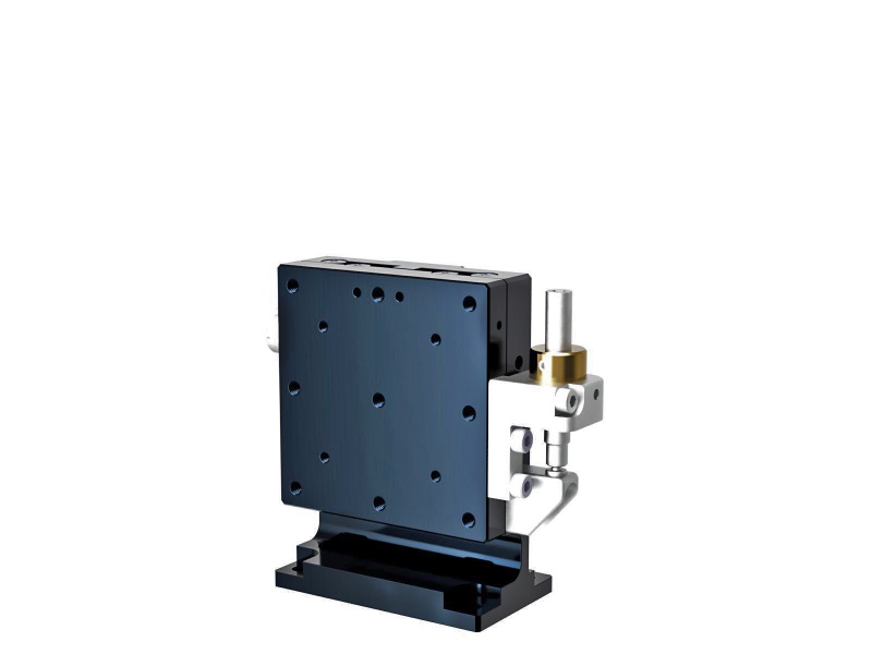 Łożysko EXC 60X60mm, stalowe, stolik Z-Axis, (platforma pionowa/baza pozioma) śruba sześciokątna, +/-6.5mm, gwinty M4, prawoskrętny — zdjęcie produktu, nr katalogowy TSD-603RLFP